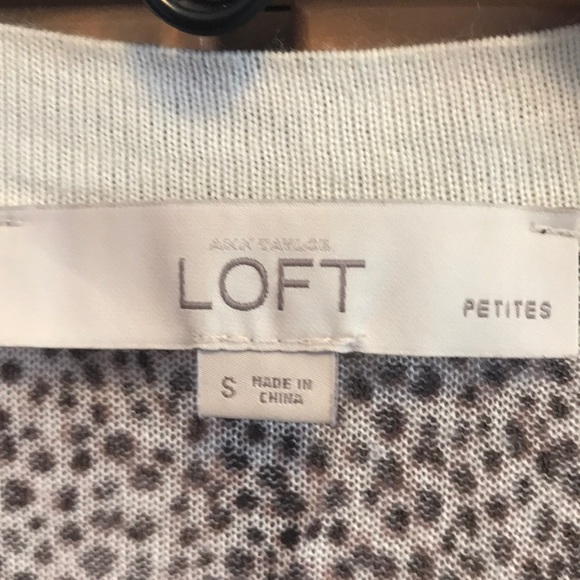 Loft Animal Print Cardigan - Picture 2 of 5